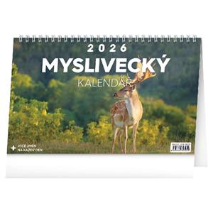 Stolní kalendář 2026 Myslivecký