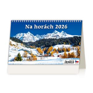 Stolní kalendář 2026 - Na horách - 14denní