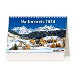 Stolní kalendář 2026 - Na horách - 14denní