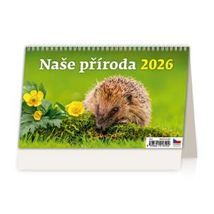 Stolní kalendář 2026 - Naše příroda