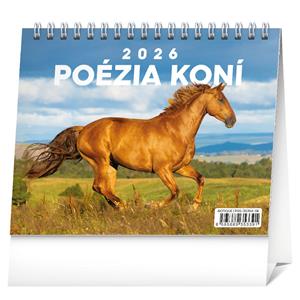 Stolní kalendář 2026 Poézia koní