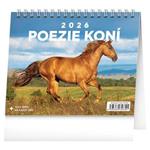 Stolní kalendář 2026 Poezie koní