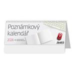 Stolní kalendář 2026 - Poznámkový kalendář