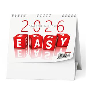 Stolní kalendář 2026 Pracovní kalendář EASY