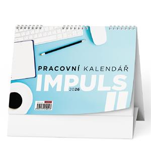 Stolní kalendář 2026 Pracovní kalendář IMPULS II