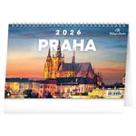Stolní kalendář 2026 Praha - Miluju Prahu