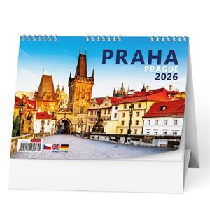 Stolní kalendář 2026 Praha