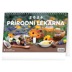 Stolní kalendář 2026 Přírodní lékárna