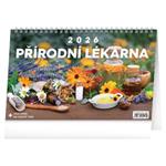 Stolní kalendář 2026 Přírodní lékárna