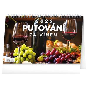 Stolní kalendář 2026 Putování za vínem