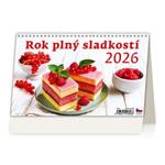 Stolní kalendář 2026 - Rok plný sladkostí