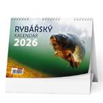 Stolní kalendář 2026 Rybářský kalendář