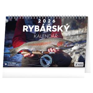 Stolní kalendář 2026 Rybářský