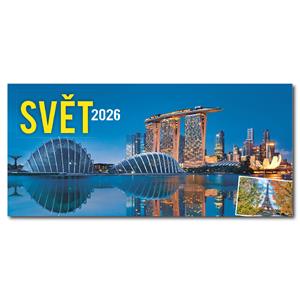 Stolní kalendář 2026 - Svět - 14ti denní