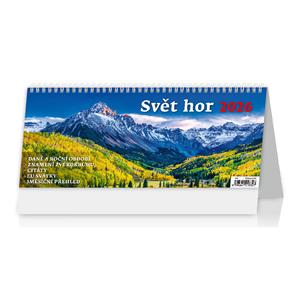 Stolní kalendář 2026 - Svět hor