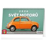Stolní kalendář 2026 Svět motorů