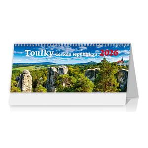 Stolní kalendář 2026 - Toulky Českou republikou
