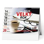Stolní kalendář 2026 Velký rok