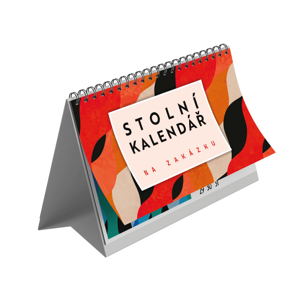 Stolní kalendář na zakázku