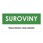 SUROVINY, zelená, plast 1 mm 190x90 mm