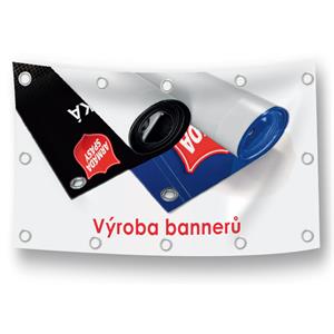 Tisk banneru PVC 440 g/m2 - tisk4/0