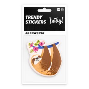 Trendy 3D Samolepky Lenochod