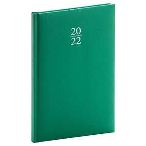Týdenní diář 2022 A5 Capys - zelená