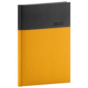 Týdenní diář 2022 A5 Dado - žlutá/černá