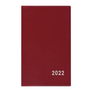 Týdenní diář 2022 Alois PVC kapesní - Bordó
