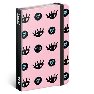 Týdenní diář 2022 B6 Oči