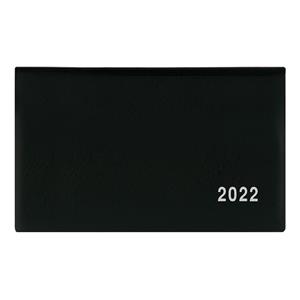 Týdenní diář 2022 Cyril PVC kapesní - Černá