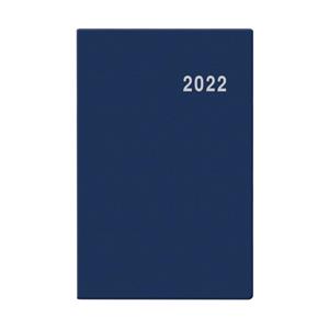 Týdenní diář 2022 Gustav PVC kapesní - Modrá