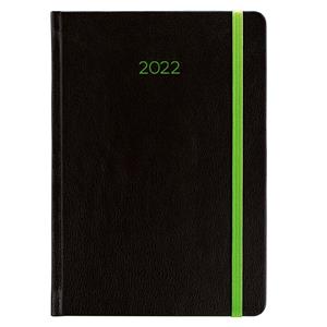 Týdenní diář 2022 Neon A5 - zelená