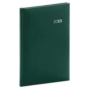 Týdenní diář 2023 A5 Balacron - zelená