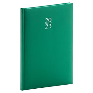Týdenní diář 2023 A5 Capys - zelená