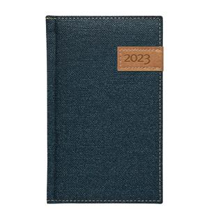 Týdenní diář 2023 Denim kapesní - modrá