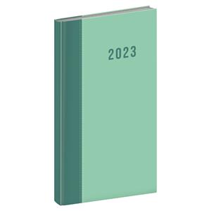 Týdenní diář 2023 kapesní Cambio Classic - zelená