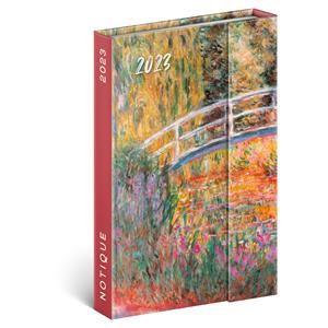 Týdenní diář 2023 magnetický B6 Claude Monet
