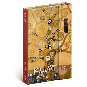 Týdenní diář 2023 magnetický B6 Gustav Klimt