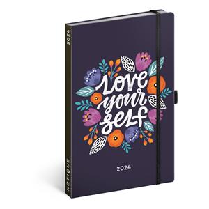 Týdenní diář 2024 A5 Love Yourself