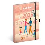 Týdenní diář 2026 A5 Rodinný diář