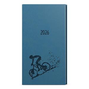 Týdenní diář 2026 Jakub Vivella s ražbou kapesní - petrolejová - Kolo