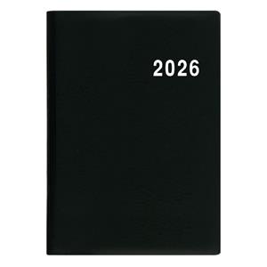 Týdenní diář 2026 Ladislav PVC kapesní - černá
