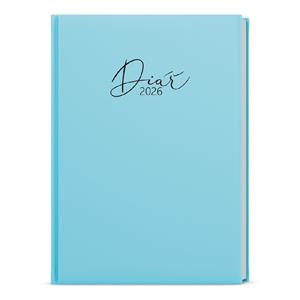 Týdenní diář 2026 Prokop Lamino Pastel B6 - modrá