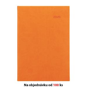 Týdenní diář 2026 slovenský A5 Viva s poznámkami - oranžová