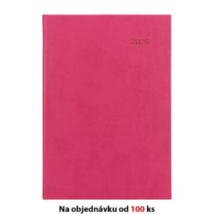 Týdenní diář 2026 slovenský A5 Viva s poznámkami - růžová