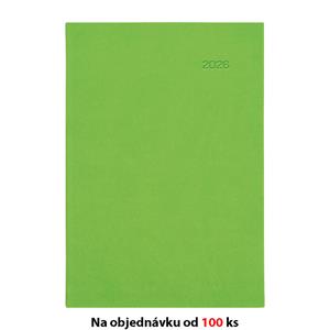 Týdenní diář 2026 slovenský A5 Viva s poznámkami - zelená