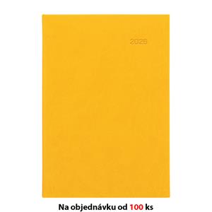 Týdenní diář 2026 slovenský A5 Viva s poznámkami - žlutá