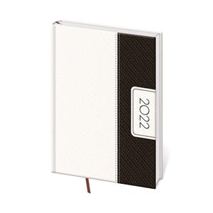 Týdenní diář A5 2022 Erie - bílo/černá