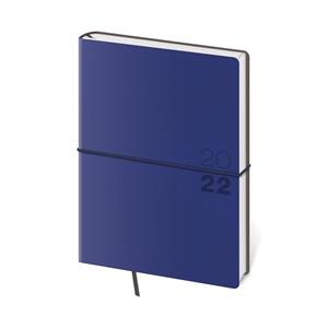 Týdenní diář A5 2022 Flexio - tmavě modrá